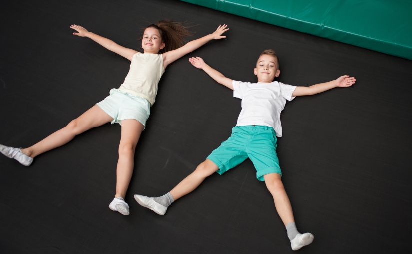 Want to Feel Your Age Really Quick?  Take Your Kids to the Trampoline Park/Ninja Warrior Training Center aka… Fly High.